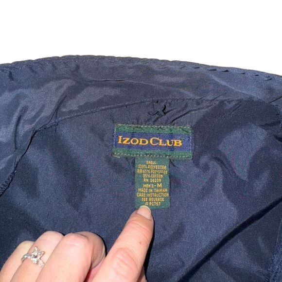 Izod Club Men's Worldcom Classic "The Heritage of Golf" Windbreaker Medium - Picture 2 of 5